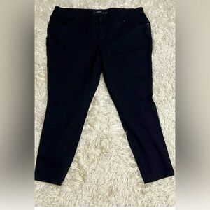 Torrid The Noir Collection All Nighter Pant Cropped Trouser  Plus Size 18R Black